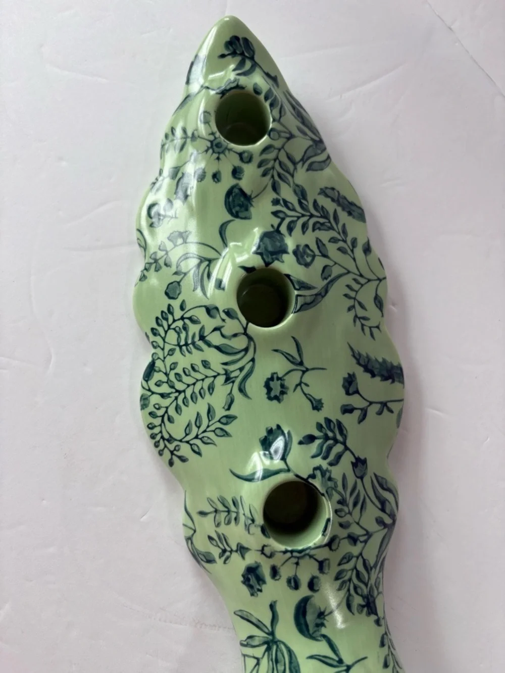NWT Anthropologie Peacock Candle Holder - Picture 15 of 15